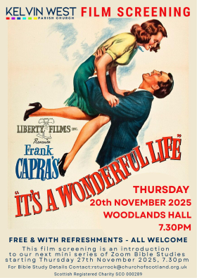 Film and Zoom Bible Studies at Kelvin West 