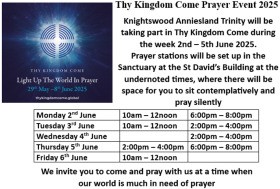 Thy Kingdom Come Prayer Event 2025 