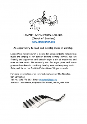 Lenzie Union Seeking Musician