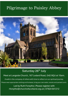 Pilgrimage to Paisley Abbey