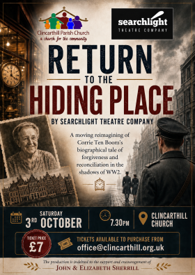 Searchlight Theatre Company at Clincarthill Church - 3rd October 2026