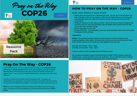Craftvism - Pray on the Way to COP26!