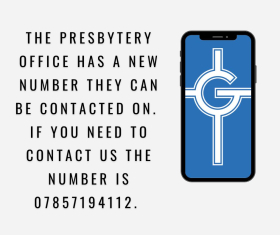 New Contact Number for Presbyery
