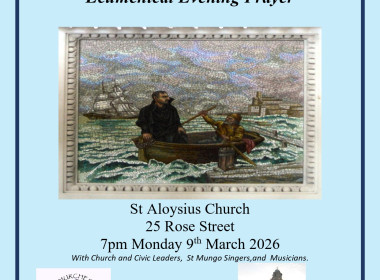 Annual Ecumenical Evening Prayer for the feast of St John Ogilvie.