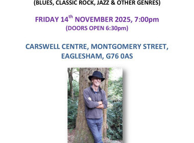 Eaglesham Parish Church Concert 14th November 2025 at Carswell Centre, Eaglesham 7pm