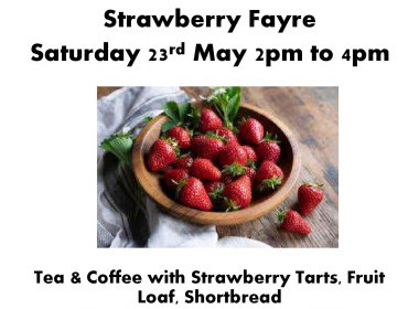 Strawberry Fayre at Giffnock The Park on 23rd May 2026