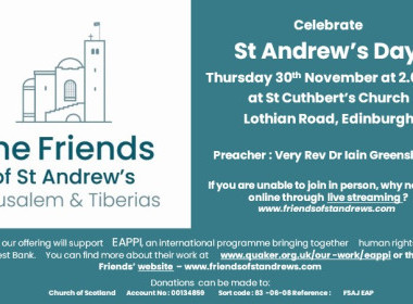 St Andrew’s Day Service